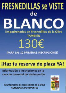 Fresnedillas se viste de blanco