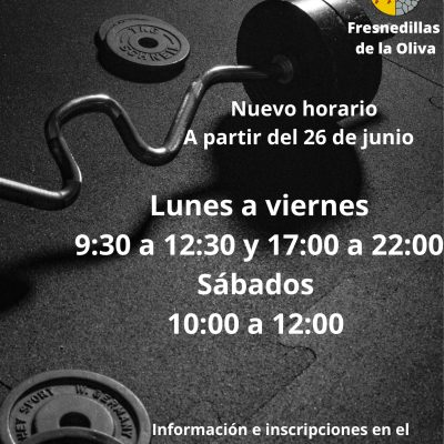 HORARIO GIMNASIO