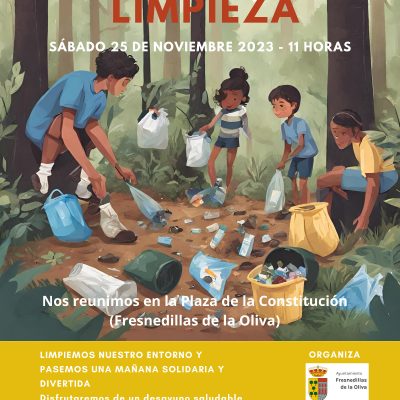 Cartel Jornada Limpieza