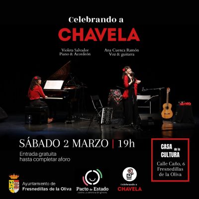 Cartel Celebrando a Chavela