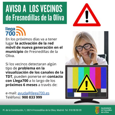 Aviso a los Vecinos