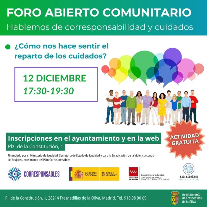 FORO ABIERTO COMUNITARIO
