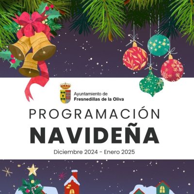 CARTEL  y librillo PROGRAMACIÓN NAVIDEÑA - 1