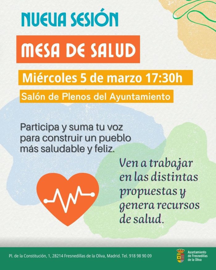 Nueva sesión de la Mesa de Salud