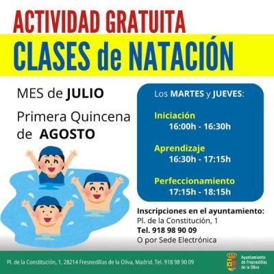 CLASES de NATACIÓN CLASES de NATACIÓN