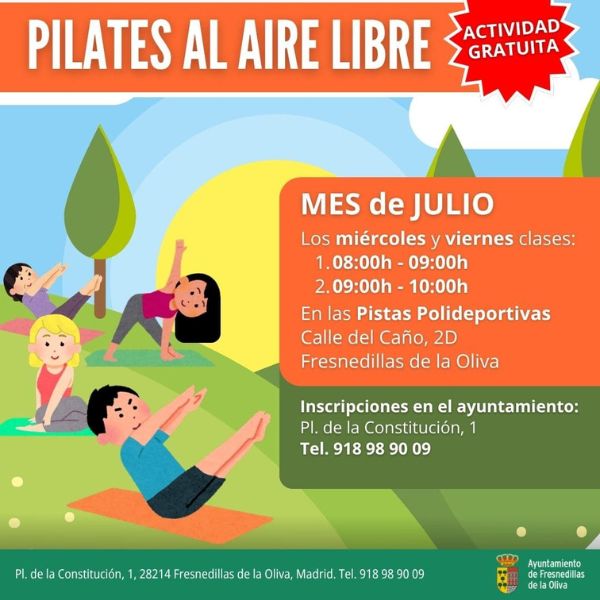 PILATES AL AIRE LIBRE