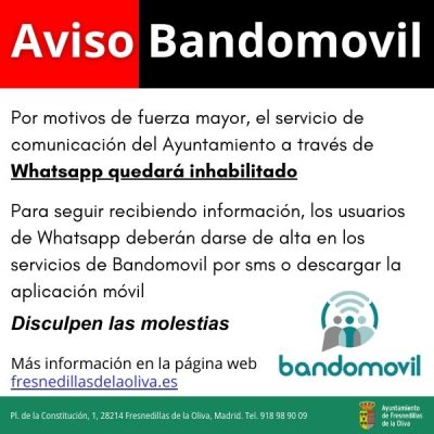 Aviso Bandomovil