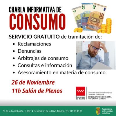 CHARLA INFORMATIVA DE CONSUMO