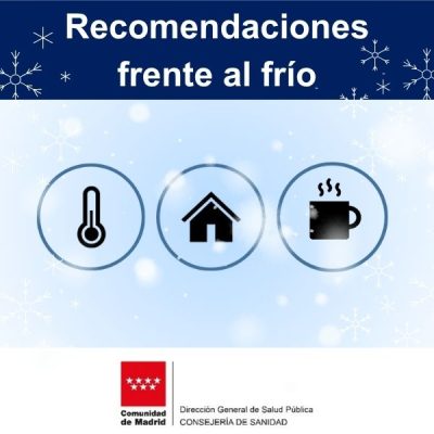Recomendaciones frente al frío