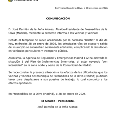Bando 28 de enero