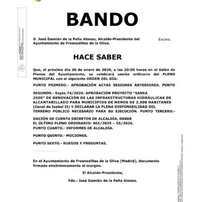 Bando30 de enero