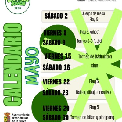 Espacio Joven mayo