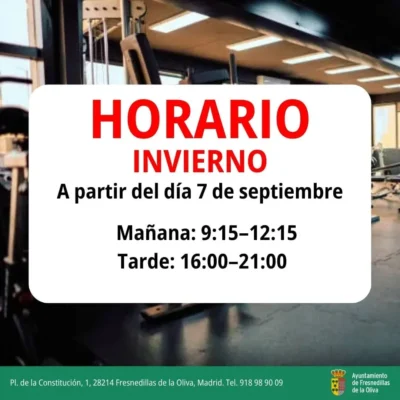 Horario gimnasio invierno WEB